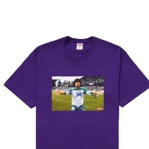 SUPREME MARADONA PHOTO TEE